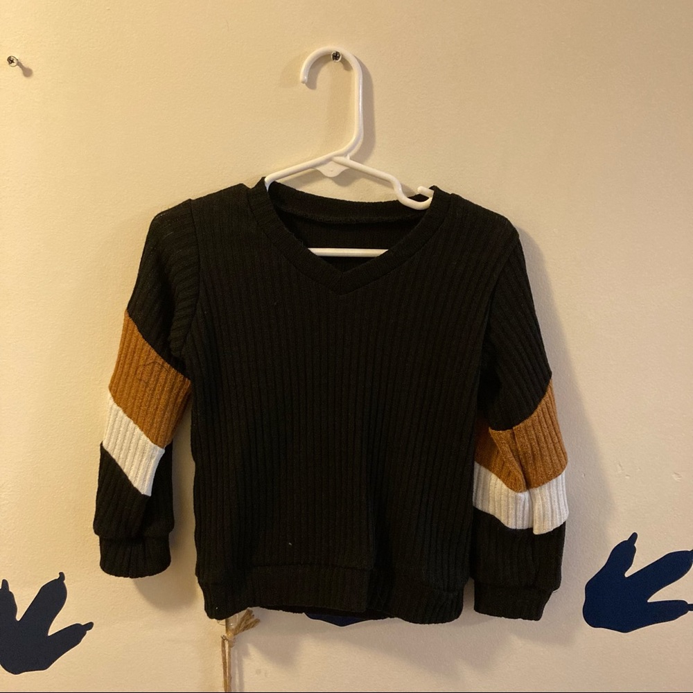 Toddler Boys V-Neck Sweater Size 1-2y